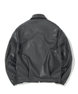 UTILITY ECO LEATHER A2 JACKET_CHARCOAL (6678235283574)