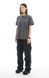 VOLUME CARGO PANTS_BLACK