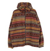 No.0450 P pattern fleece hood JK (3color)