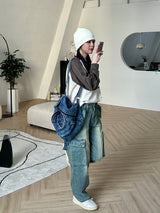 Tosco cargo denim pants