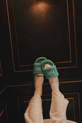 グッドデイファリーサンダル/G'day furry sandals (mint)