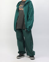 オーバーフィット2Wayフードジップアップ / Overfit 2Way Hood Zip-up 3color