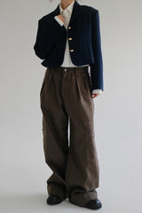 クラシックゴールドボタンジャケット/Classic Gold Button Jacket (2color)