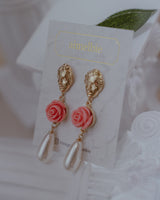 アフロディテシリーズ - ザ ローズガーデンピアス / Aphrodite Series - The Rose Garden Piercing (Pink ver.)