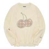 BIG CHERRY NAPPING SWEATSHIRT [CREAM]