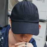 シグネチャーレタリングボールキャップ/SIGNATURE LETTERING BALL CAP-BLACK