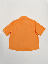 CROP S/S SHIRT TANGERINE (6594029191286)
