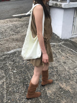 ヘミッシュスリーブレストトップ
