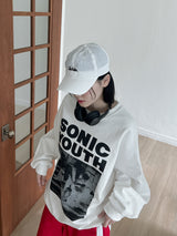 ソニック ボクシー スウェットシャツ / Sonic Boxy Sweatshirt (2color)