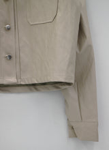 ライトレザージャケット / Light leather jacket (3color)