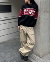 (Unisex) String cargo pants