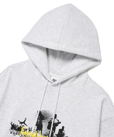 BLUES BAND HOODIE LIGHT GREY(CV2ESUM406A)