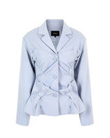 ビーズスリムジャケット/DOZI - Beaded Slim Jacket _ Sky Blue