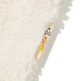 KIRSH X MISAKI KAWAI FLEECE MIX PATCH STADIUM MEN JACKET [IVORY]