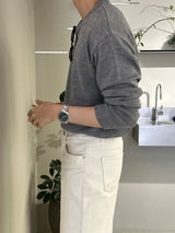 LMN Just Semi-Wide Cream Pants (1 color)