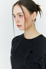 デニムミニドレス/Denim Mini Dress