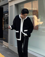 WE With Coloring Zipper Cardigan (2 colors)