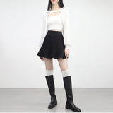 (Set) Syun Knit Button Bolero+Sleeveless
