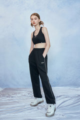 HIDE Cross Bra Top (Black) (6570977198198)