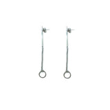 CIRCLE LINE DROP EARRING (6618487816310)