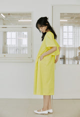 レイヤードリボンワンピース / layered ribbon onepiece yellow