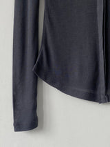 フェイクボタンＴシャツ