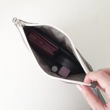  Oxford simple line strap pouch - dim gray