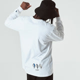 オーバーフィット M ロングスリーブT/OVERFIT M LONG-SLEEVED T-WHITE