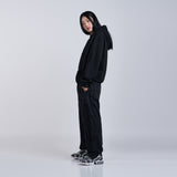 NEW SYMBOL APPLIQUE HOODIE (BLACK)