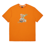 スペースベアビッグロゴTシャツ / SPACE BEAR BIG LOGO T-SHIRTS [ORANGE]