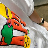 パラグラフハッピーTシャツ / paragraph Smile Happy T-shirt 3color (6562909454454)