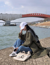 [BELLIDE MADE] long fish tail mods jacket