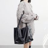 Frand Basic Big Shoulder Bag