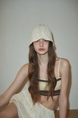 MILLY bucket hat_oatmeal