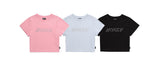 ハニー ロゴ ホットフィックス クロップ T / CHARMS HONEY LOGO HOTFIX CROP T BK