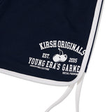 WORDING GRAPHIC DOLPHIN PANTS [NAVY]