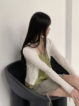 リンティーシフォンリネンフレアホルターリボンストラップノースリーブ / Linty chiffon linen flare holter ribbon strap sleeveless