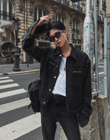 [MADE] Lucid Eyelet Denim Jacket