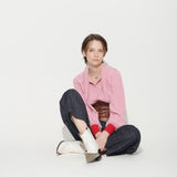 LUIS SCARF BLOUSE, PINK (6633600483446)