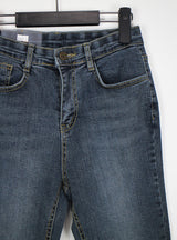 ポイントブーツカットデニムパンツ / no.2319 Point Bootcut Denim Pants (2color)