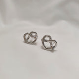 Pretzel Piercing - Silver