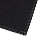 CONTROL WAIST DENIM BERMUDA WIDE PANTS [DARK NAVY]