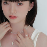 プットオンユアブーツ / put on your boots necklace silver ver.
