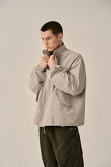 SAFARI WINDBRAKER - LIGHTGRAY