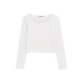 [MADE] Susan Wide U-neck Long Sleeve T-shirt