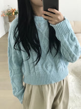 Comet twist knit