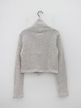 ボカシニットビッグカラーカーディガン / Bokashi Knit Big Collar Cardigan (2color)