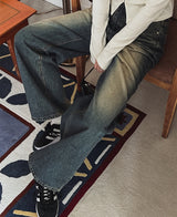 ワンダーウォッシュドアブルデニムパンツ/(UNISEX) Wander washed able denim