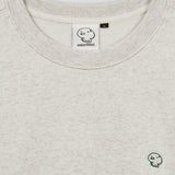 「The Wappen」クルーネック スウェットシャツ オートミール