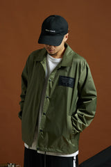 アースラブナイロンコーチジャケット / EARTH LOVE / NYLON COACH JACKET